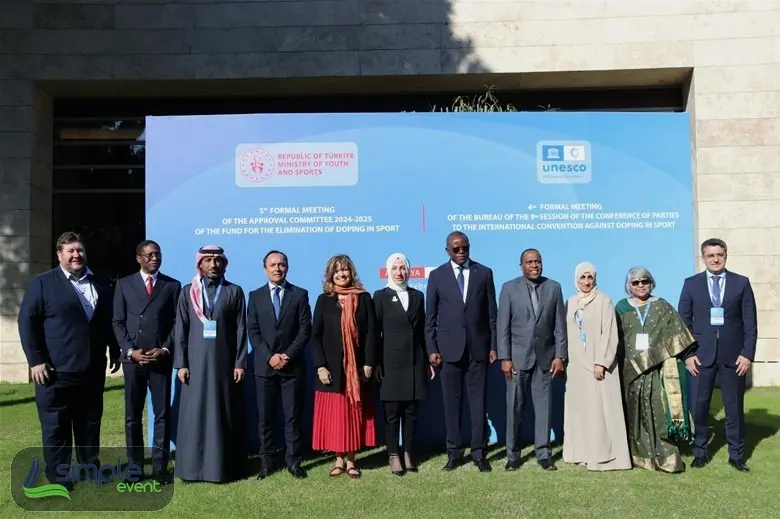 UNESCO COP toplantısı protokol çekimi